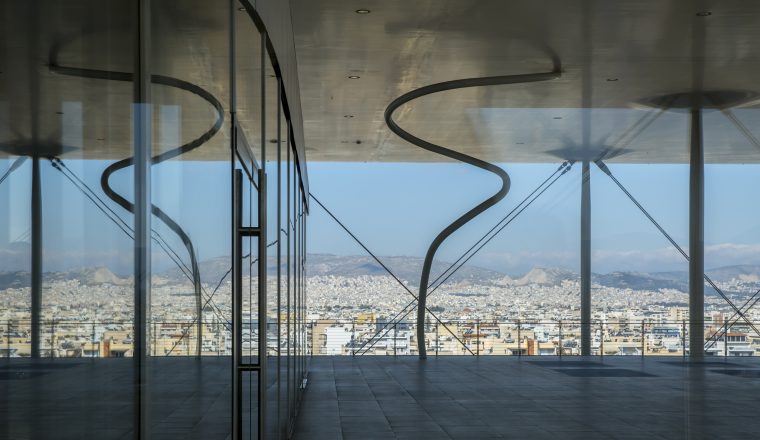 The Energy Canopy on the roof of SNFCC building (credits: SNFCC/Pinelopi Gerasimou)